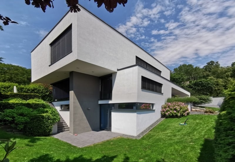 Modernes Flachdachhaus in Königstein