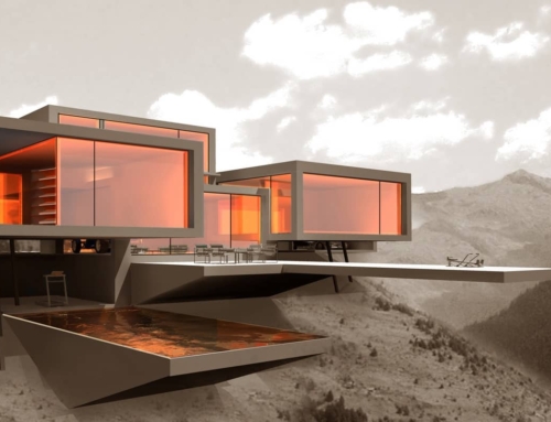 Skyhouse – futuristic luxury villa